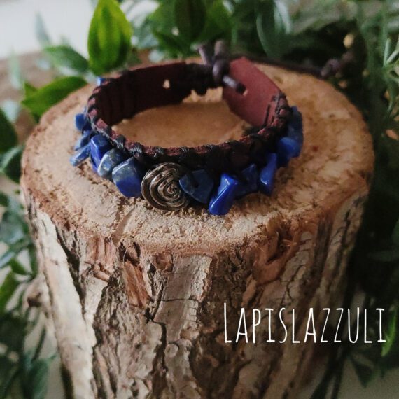 Bracciali in Cuoio e Pietre