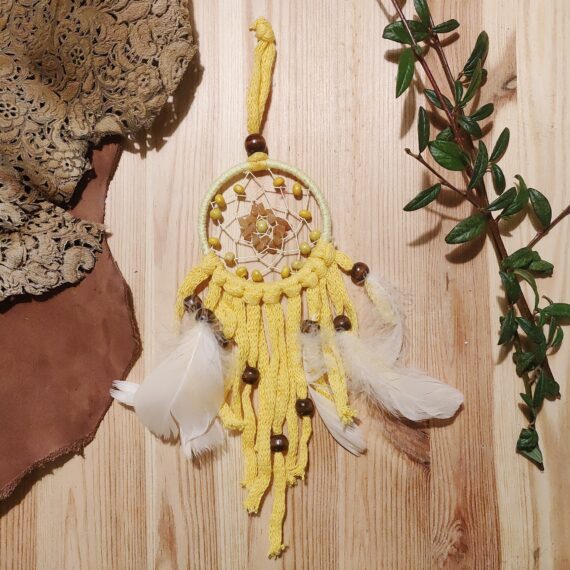 Acchiappasogni Piccolo Giallo