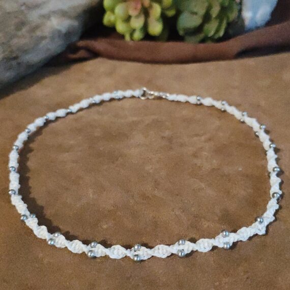 Girocolli Silver in Macramè